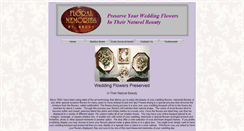 Desktop Screenshot of floralmemoriesbybecky.com